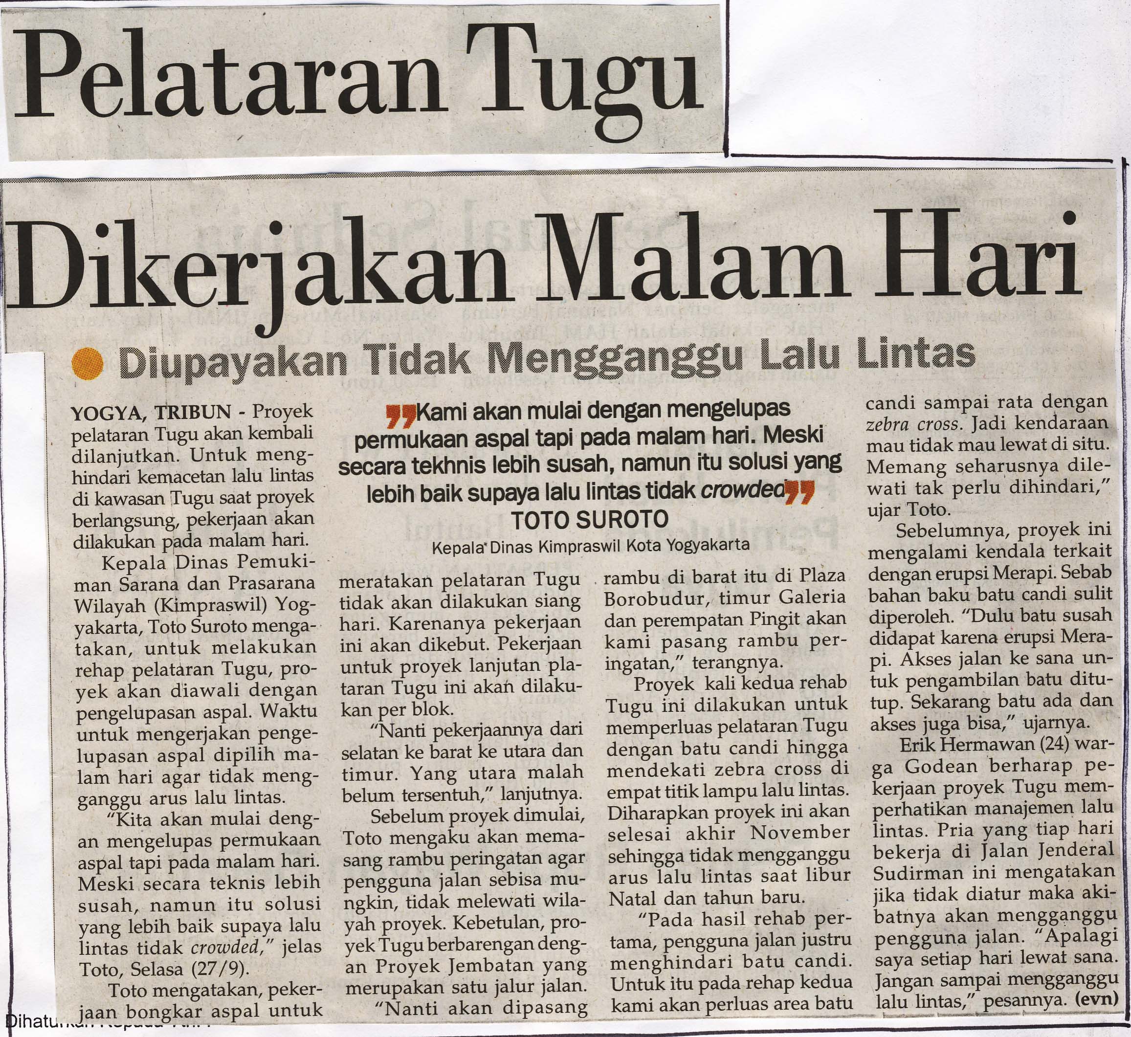 Kliping jogja terbaru